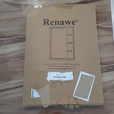 Renawe Acacia Wood Rectangular Cutting Charcuterie Board Chopping Large NEW