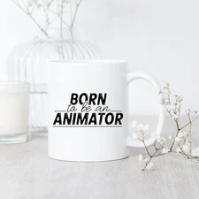 Born Animator Mug Animator Mug Animation Gift Animating Coffee Mug Gift