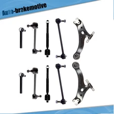 10X Front Rear Control Arm Tie Rod Ends Kit For 2004-2006 Lexus RX330 Highlander