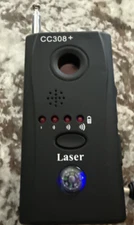 CC308+ Anti-Spy RF Signal Bug Detector Hidden Camera Laser GSM Finder Tested