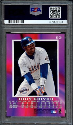 ゲームセンター・ゲームカード SKYBOX  TONY GWYNN 1997 EX 2000 - Tony Gwynn #93 for sale online | eBay