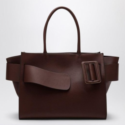 BOYY Bobby Soft Burgundy Brown Large Tote Handbag OS | eBay