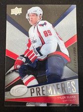 TYLER SLOAN 2008-09 Upper Deck Ice Hockey Premieres #108 Rookie RC #1117/1999