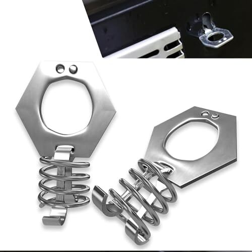 2 Pack RV Water Heater Twist Cam Lock, 1.5In Waterproof Durable Metal - Picture 1 of 6