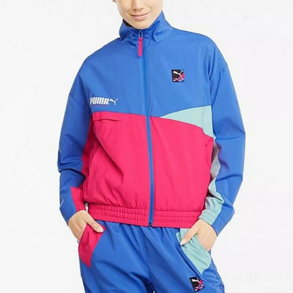 PUMA International Winterized Track Jacket Womens XS eBay