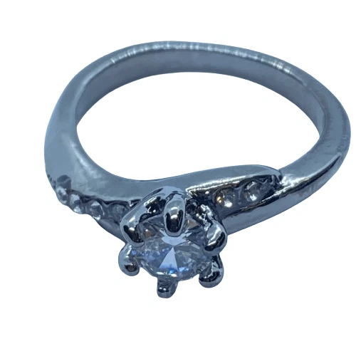 Silver costume jewelry best sale rings