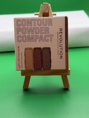 Revolution Contour Powder Compact Pallet Deep Shade Brown - New Ship!