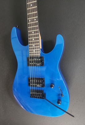 Jackson JS11 Series Dinky Electric Guitar Metallic Blue Very Good Condition Used