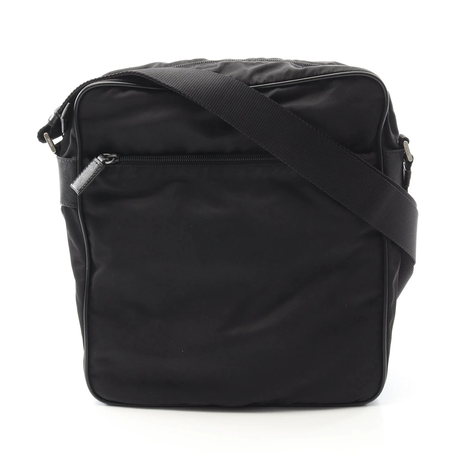 Prada — Prada Shoulder Bag Black Leather #RCB356