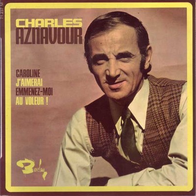 Charles Aznavour - Caroline 7'' EP Vinyl Pop Chanson 48911