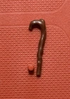 Vintage Star Wars YODA DARK BROWN CANE Accessory Original 1980 Kenner