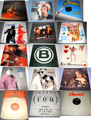 Zur Auswahl stehen : 12'' Maxi Singles - DJ Platten - Italo Disco - Pop u.a.