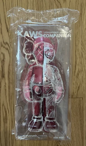 KAWS 2016 Blush Flayed Open Edition Vinyl Figure - New in Sealed Package 