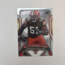 MICHAEL HALL Jr (RC) Rookie Card #122 2025 Topps Resurgence BROWNS