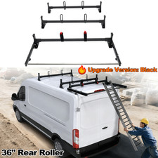 36 Rear Roller Van Ladder Rack Fits For Ford Transit 150250350 800lbs Black 36 Rear Roller Van Ladder Rack Fits For Ford Transit 150250350 800lbs Black