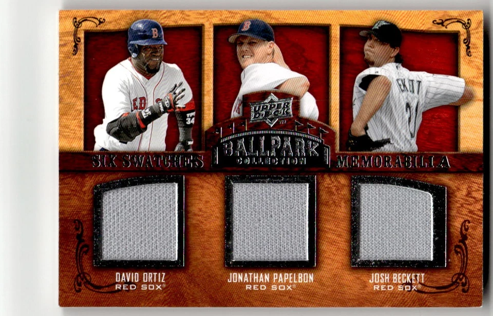 Upper Deck Ballpark Collection Ordóñez Willis Ortiz Beckett #284 2008 Foto 2 de 2