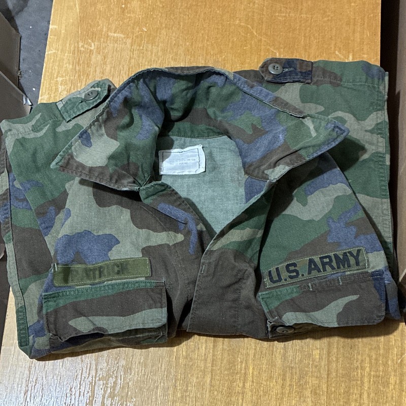 SUPER RARE Early Woodland BDU Shirt Medium 