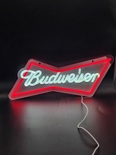 Budweiser Neon Light In Collectible Lighting & Neon Lamps for sale