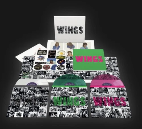PAUL MCCARTNEY & WINGS  3-LP LIMITED - COLORED VINYL - Sealed in Shipping Box