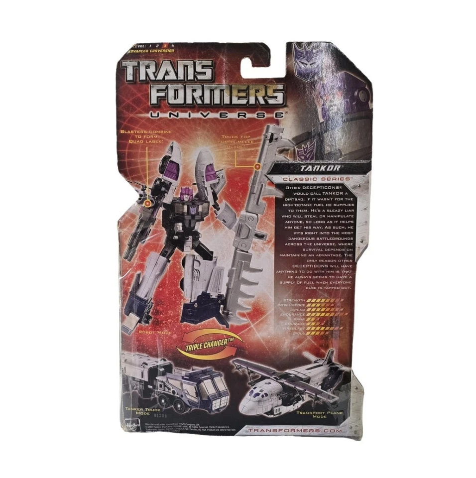 Hasbro Transformers Universe - Tankor Classic Series Deluxe Action Figure - Image 2 of 3