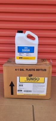 Case of 4 Gal of Parker 475328, L318,3GS Sunico Mineral Based Refrigeration Oil 