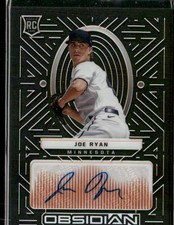 Joe Ryan RC Rookie 2022 Chronicles Obsidian Autograph Auto Orange #/50 Twins