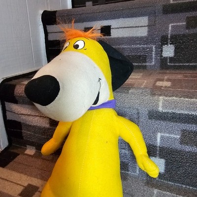 Vintage Hanna-Barbera Doggie Daddy Plush Augie Doggie 1970s Cartoon Toy