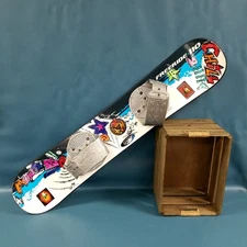 Emsco FreeRide 110cm Snowboard w/Stickers Very Good Condition