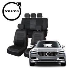 For All Volvo car seat cover 5 seat 9 piece set Elastic Fit
