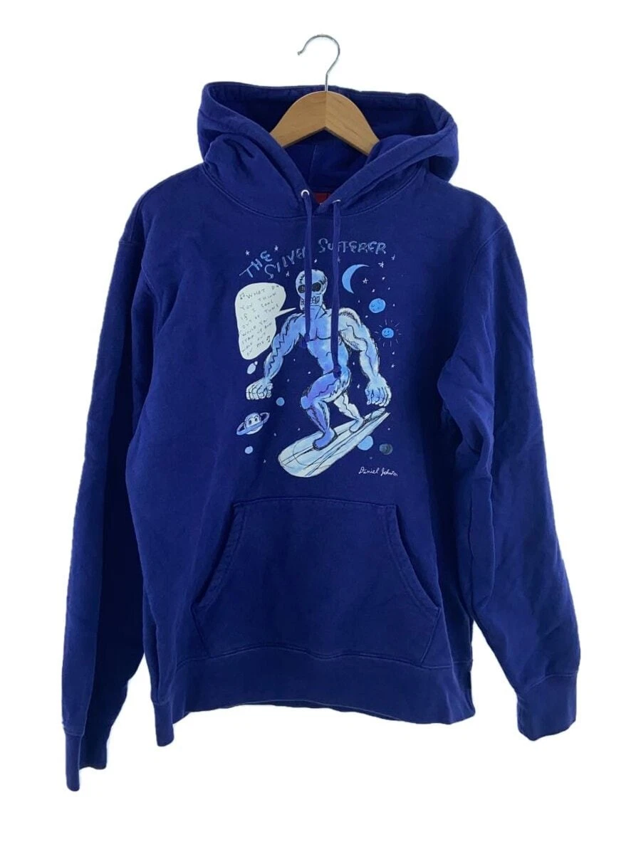 Sweat à capuche Supreme bleu marine M occasion