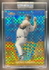 2004 Topps Finest Hideo Nomo Gold X Fractors /139 #29 Los Angeles Dodgers