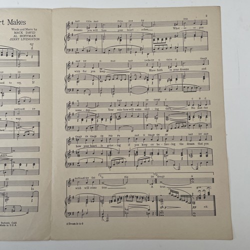 Partituras Walt Disney Cenicienta 1949 BIBBIDI-BOBBIDI-BOO (La Canción Mágica) - Imagen 4 de 5
