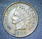1905 Indian Head Cent  VF/XF RC39