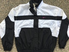 Vtg 90s Nike Jacket Women's Windbreaker Size XL 16-18 Color Block