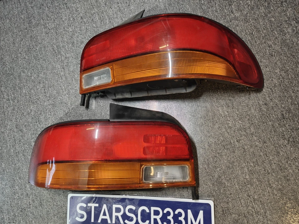 Комплект задних фонарей 1993-2001 Subaru Impreza купе седан GC8 2.5RS подлинный - Изображение 3 из 4