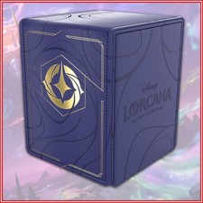 Disney Lorcana TCG: Premium Deck Box Official Ultra Pro Leatherette Finish🔥