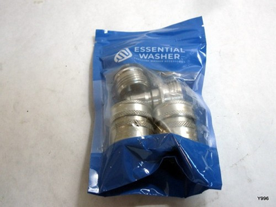 #ad ESSENTIAL WASHER 3 4 Stainless Steel Garden Hose Check Valve 2 Pack $26.10