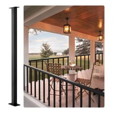 VEVOR Cable Rail Post Level Deck Stair Post 36 x 1.5 x 1.5" Cable Handrail Post