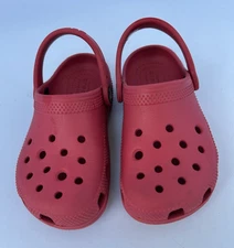 Crocs Classic Red  Shoes Kids Size 11 Child