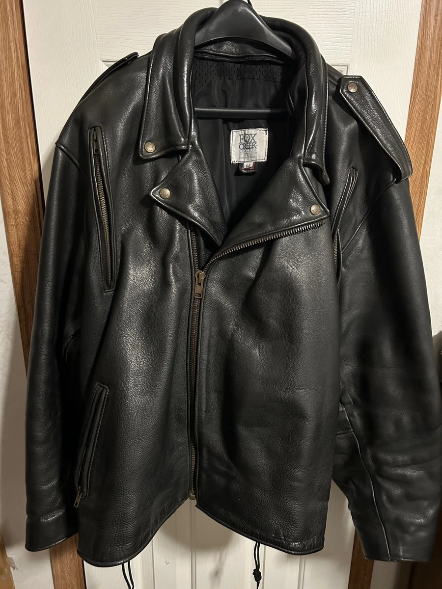 ［値下げ］FOX CREEK ライダーズレザージャケットUSA38 値下げ］FOX CREEK ライダーズレザージャケットUSA38 Men's Classic