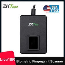 Zkteco ZK9500 Live10R 500DPI USB Biometric Fingerprint Reader USB Scaner Sensor