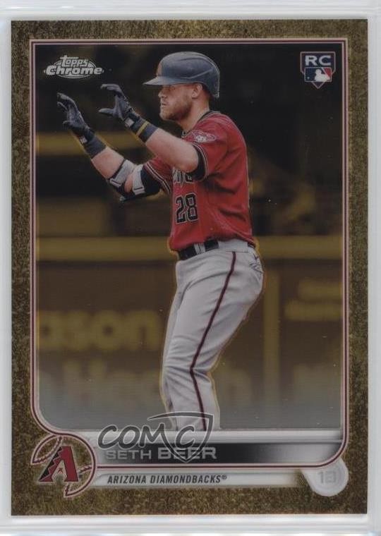 2022 Topps Gilded Collection 31/99 Seth Beer #12 Rookie RC 09dw