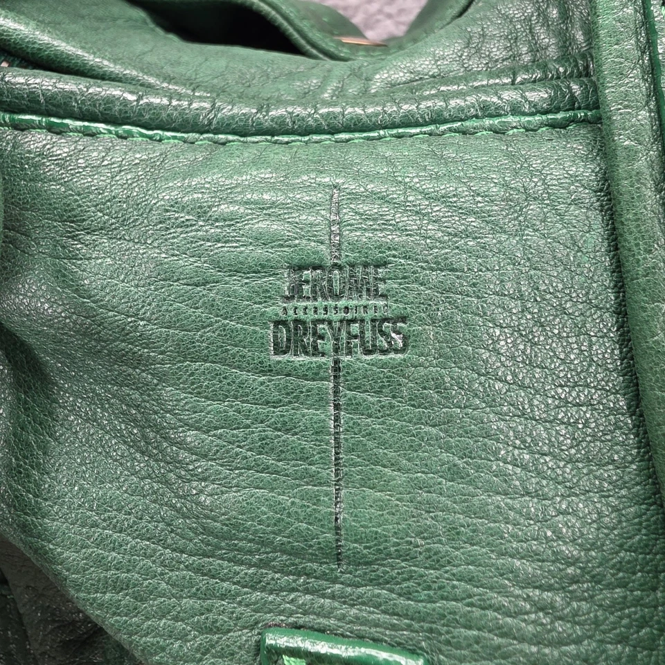 Jerome Dreyfuss Acessórios Bolsa Hobo Couro Verde Bolsa de Ombro - Imagem 2 de 4
