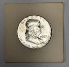 1963 D Benjamin Franklin Half Dollar UNC
