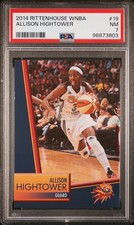 2014 Rittenhouse Wnba #19 Allison Hightower PSA 7 LSU Tigers Connecticut Sun
