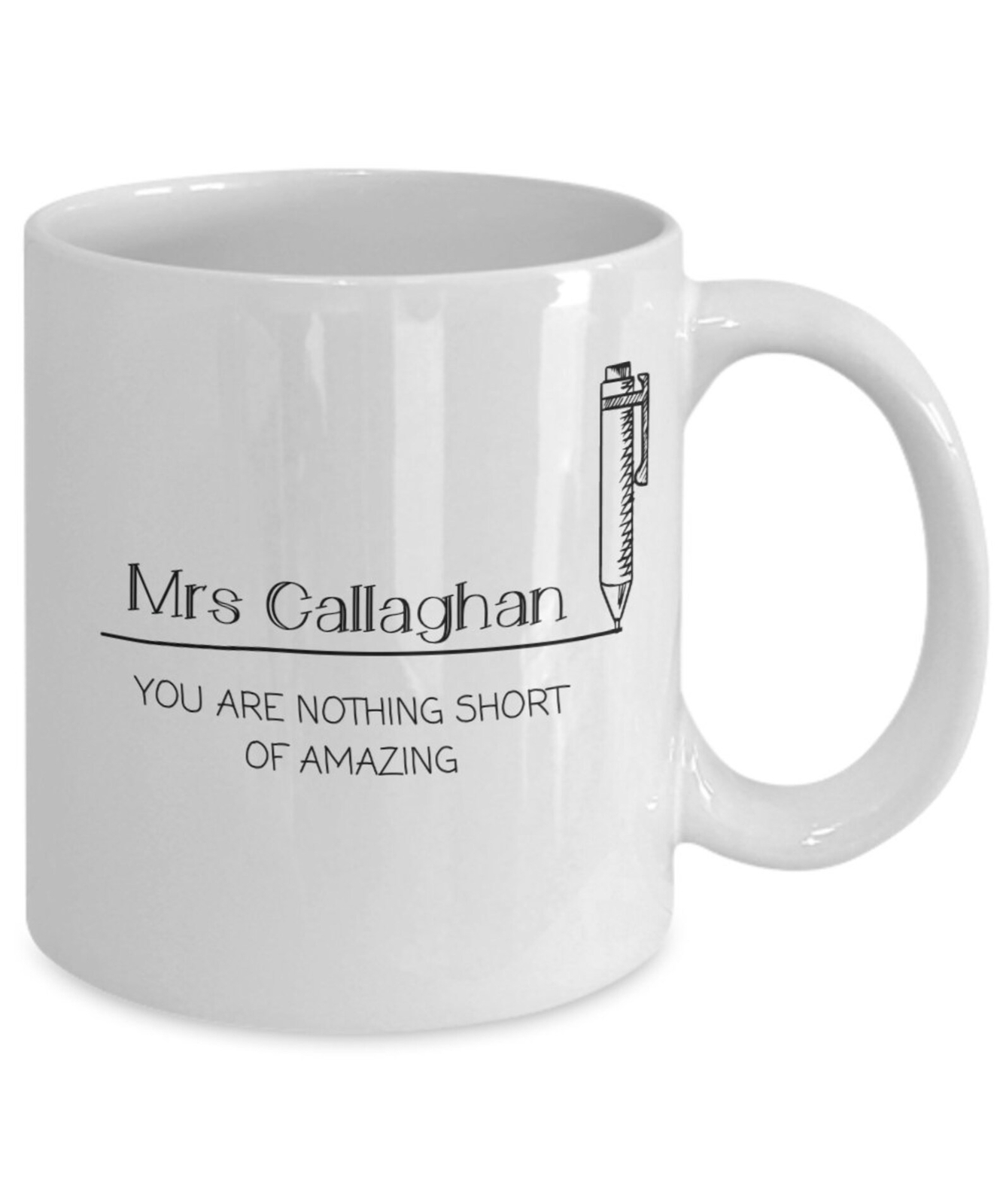 Personalized Teacher Coffee Mug Teacher Gift Gift For Teacher Teacher Appreciati