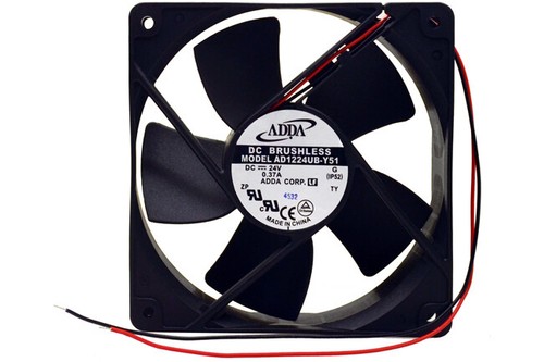 Ventilateur DC ultra haute vitesse ADDA AD1224UB-Y51 120 MM 24 V (TOUT NEUF) - Photo 3/5