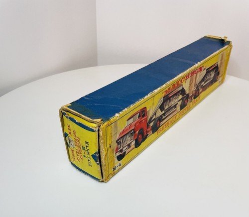 Matchbox M-4 FRUEHAUF HOPPER TRAIN Preowned All Original In Box Vintage - Picture 8 of 10