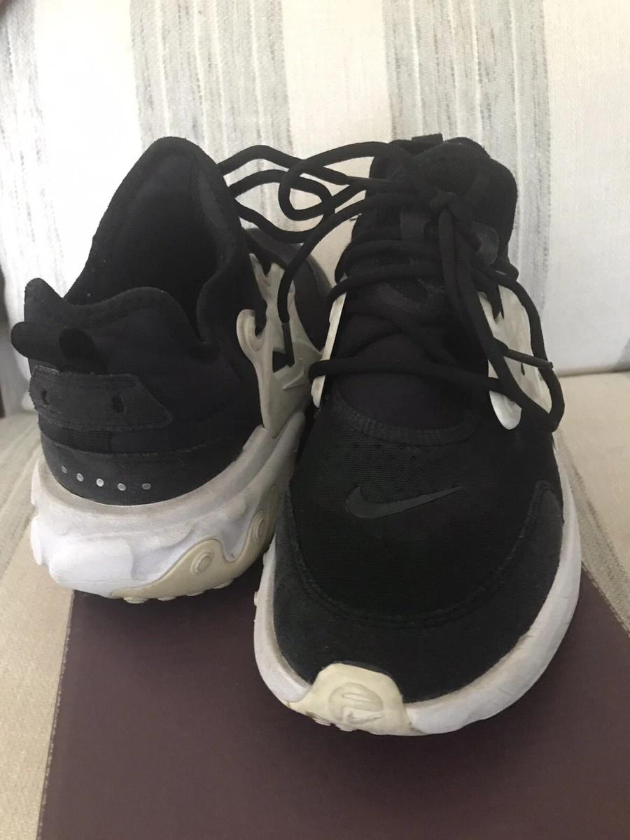 NIKE REACT PRESTO WOMEN S BLACK AND WHITE 2019 GYM RUNNING SIZE 8