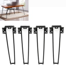 4x Table Legs Hairpin Table Legs Heavy Duty Coffee Table Folding Table Furniture